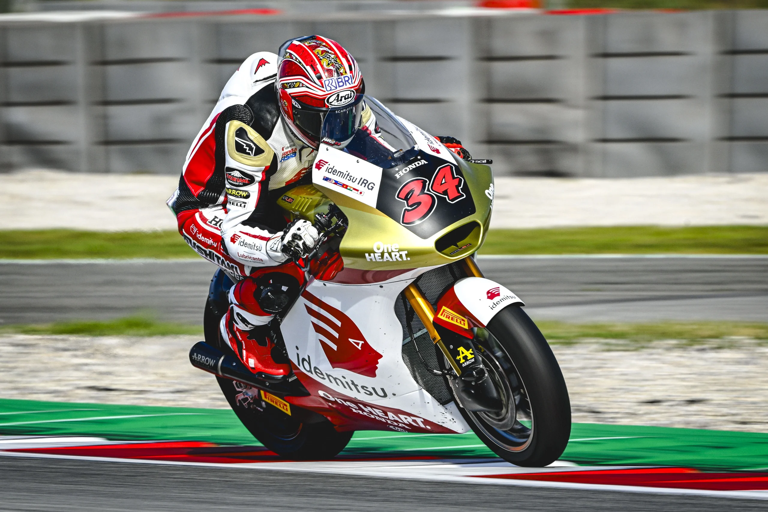 Mario Aji Gagal di MOTO2 GP